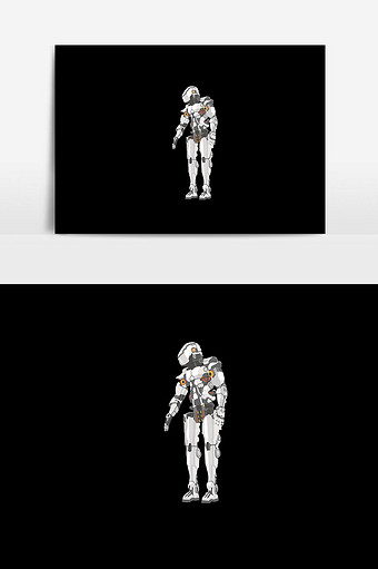 科技机器人未来设计图片