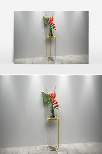 植物插花装饰花卉模型图片