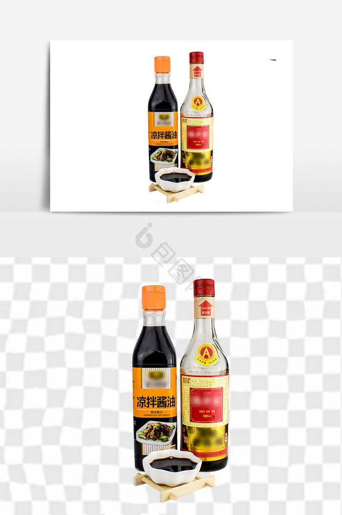 凉拌酱油和醋图片