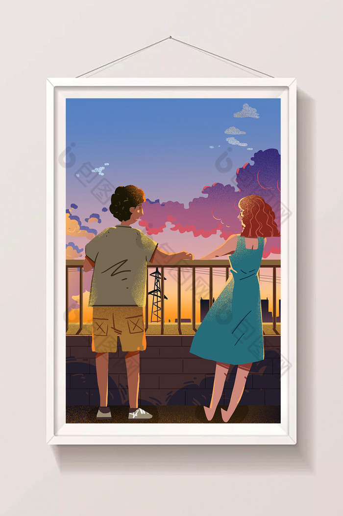 海报夕阳红背景大海夕阳图片楼顶图片青梅竹马图片相似青梅竹马楼顶