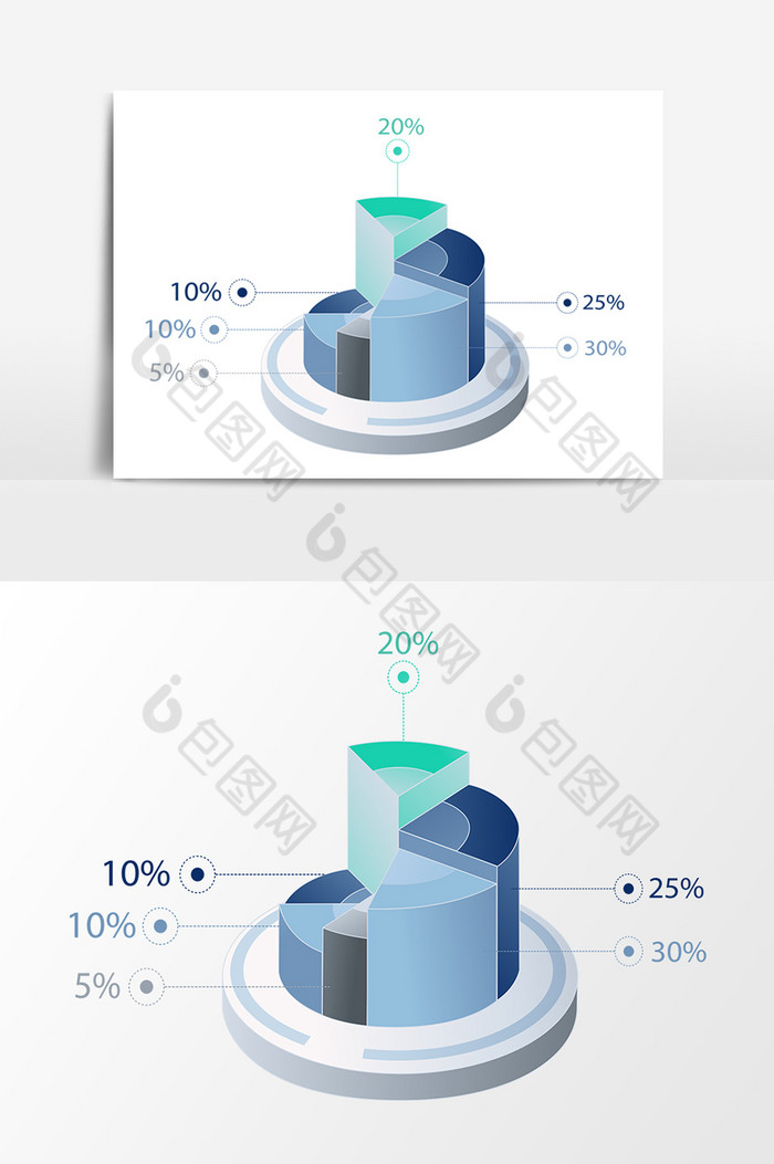 数据统计商务线条图片