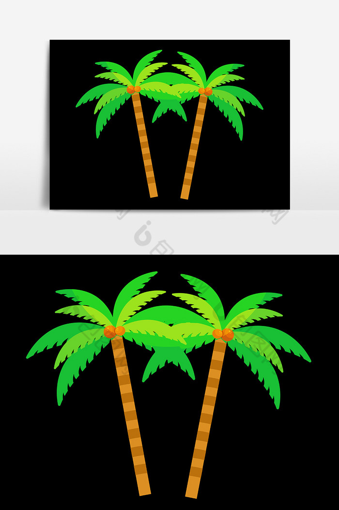 夏天植物椰子树图片图片