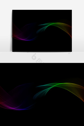动感曲线设计元素设计元素图片