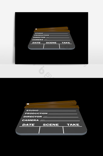电影拍照板设计元素图片