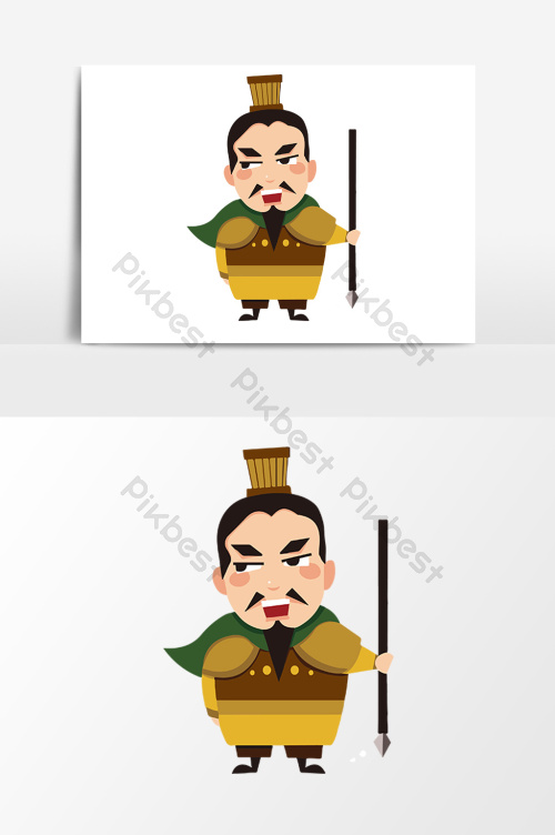 手绘三国图片-手绘三国素材免费下载-包图网