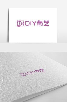 DIY布艺logo标志设计