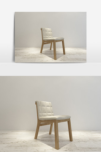 简约现代椅子模型图图片