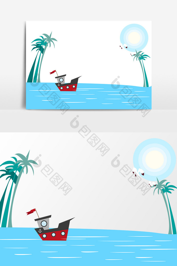 轮船度假海上游玩图片图片