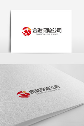 大气时尚d字母金融保险logo标志