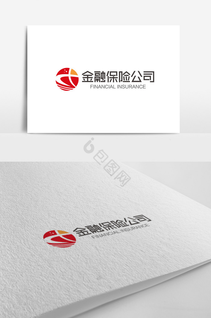 d字母金融保险logo标志图片