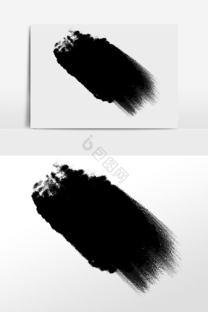墨迹插画图片下载-包图网