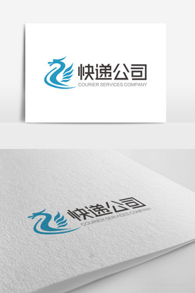 大气时尚Z字母快递公司logo标志