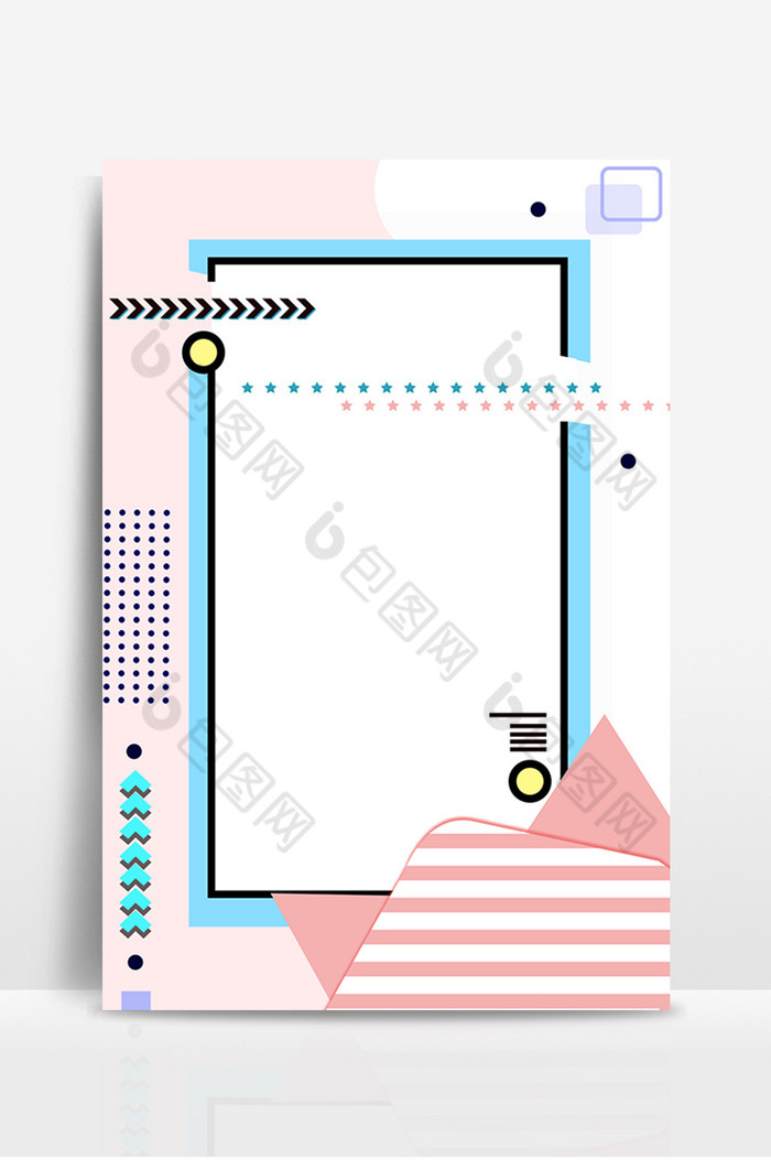 设计清新几何图形图片