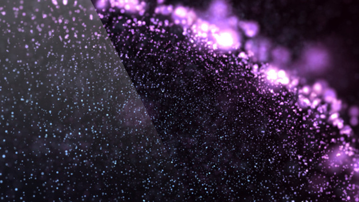 绚丽紫色粒子宇宙震撼背景视频