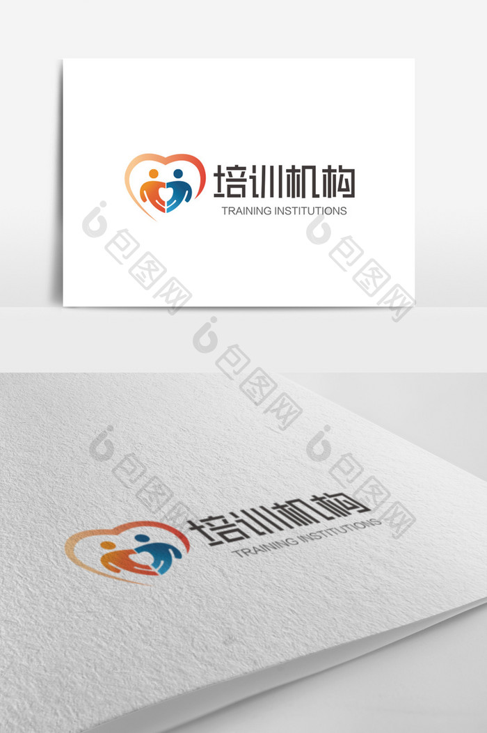 大气时尚简洁培训机构logo标志