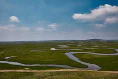 中国河北张家口地区沽源县滦河神韵风景区