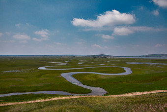 中国河北张家口地区沽源县滦河神韵风景区