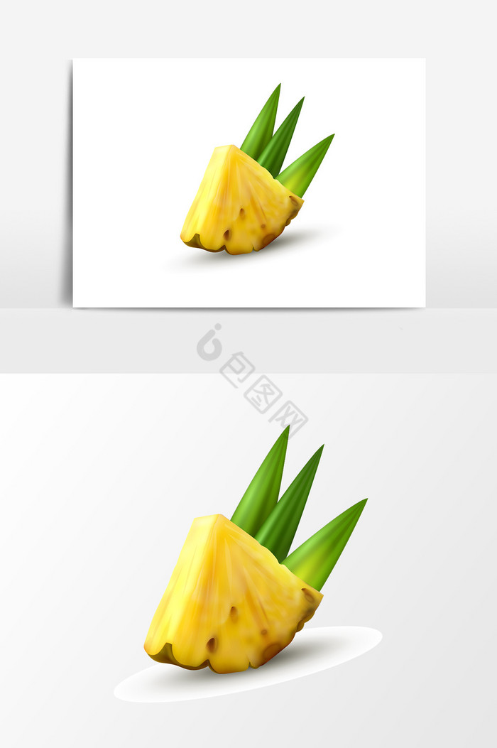 夏日可口水果菠萝图片
