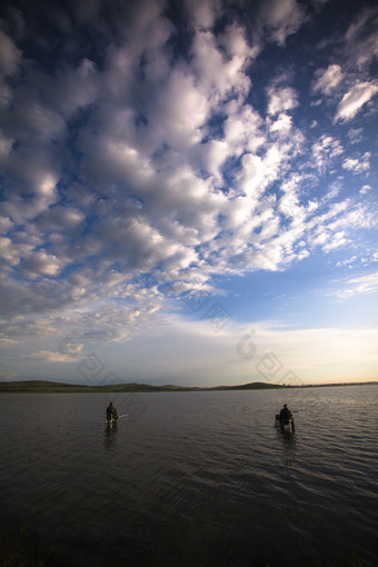 中国河北省张家口地区沽源县天鹅湖<strong>景区</strong>夏天