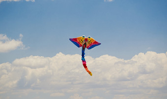 坝上草原<strong>风筝节</strong>上天空飞舞的风筝