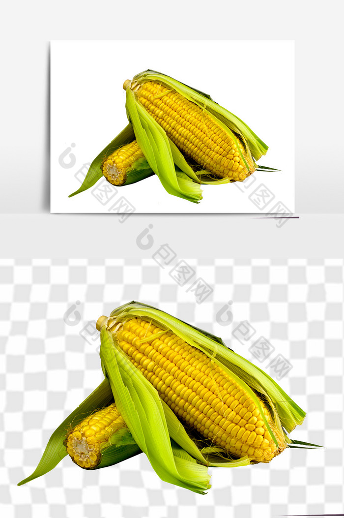 玉米粥元素图片