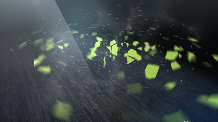 龙卷风碎片漩涡LOGO动画片头AE模板