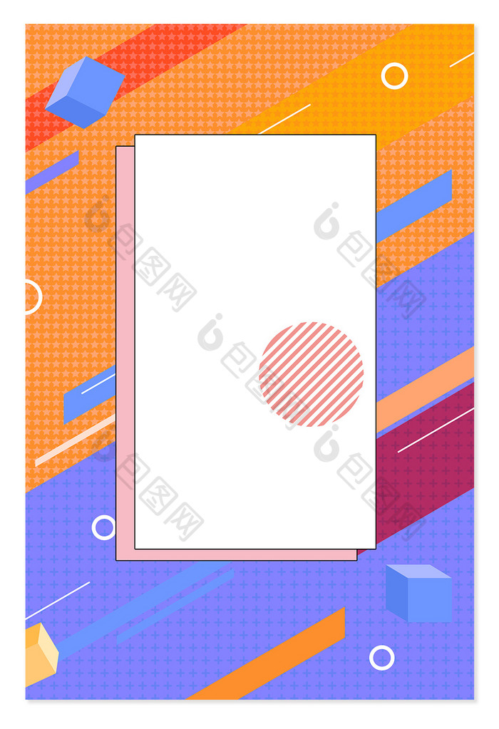 几何线条图形海报背景图
