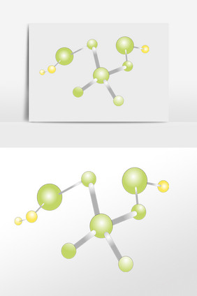 DNA分子生物遗传插画