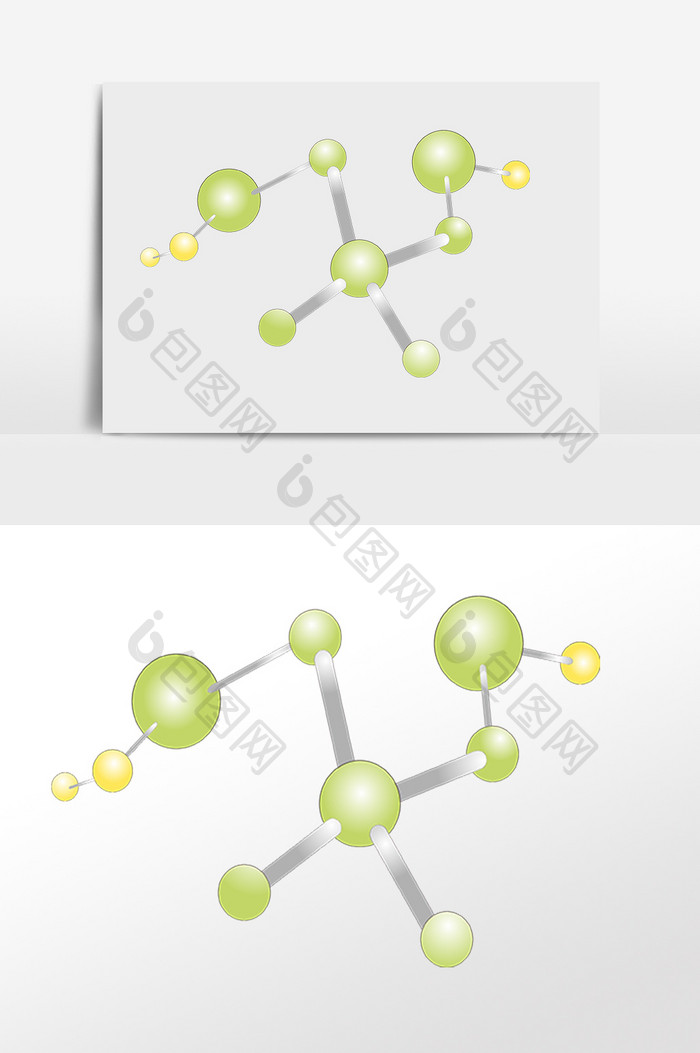 DNA分子生物遗传插画