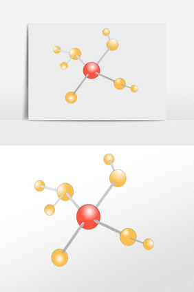 DNA分子遗传转基因插画