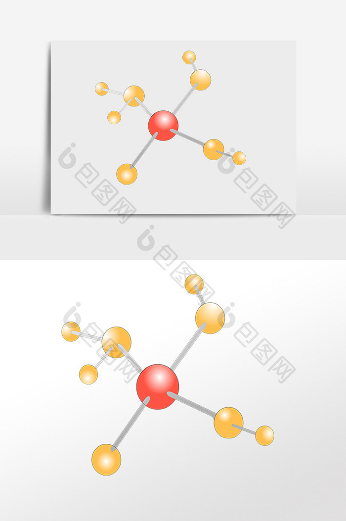 DNA分子遗传转基因插画