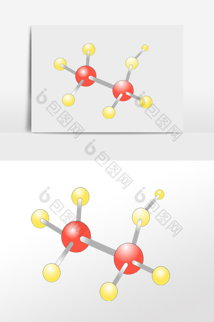 DNA分子基因链插画