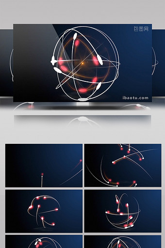 粒子线条运动球星动态背景视频图片
