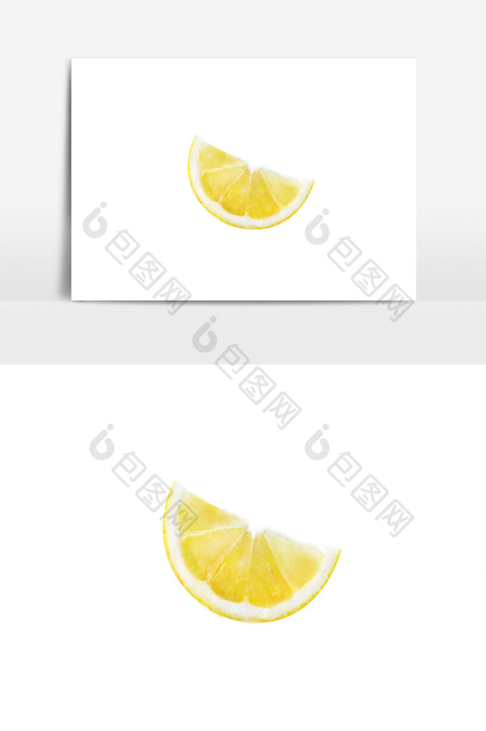 水果四分之一柠檬图片图片