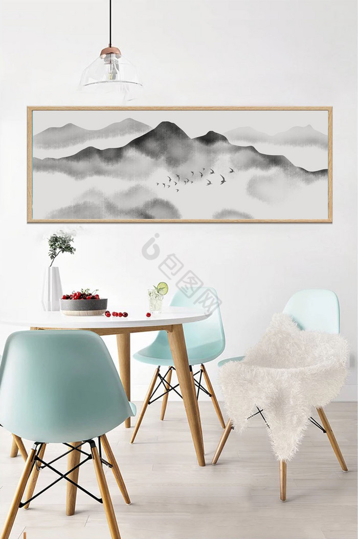 禅意山水图片-禅意山水素材免费下载-包图网