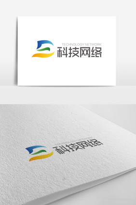 大气时尚E字母科技网络logo标志