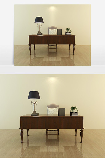 新古典风格台凳桌椅组合图片