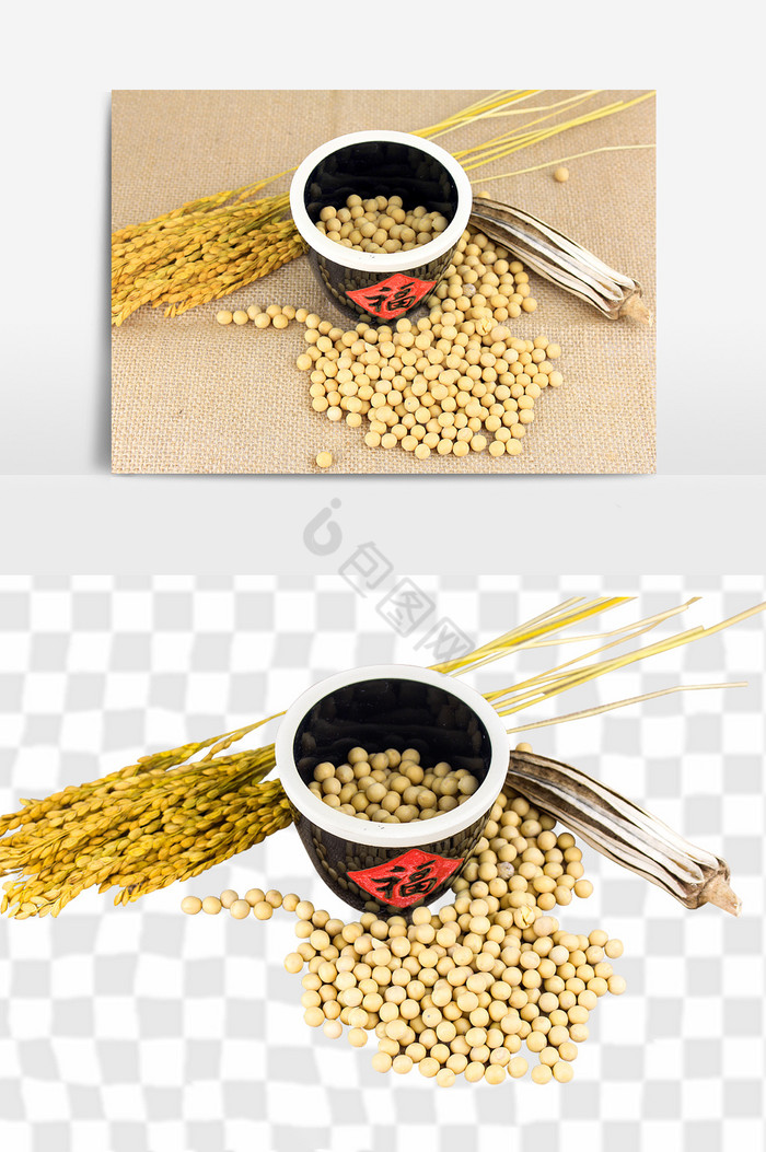 豆浆制品黄豆图片