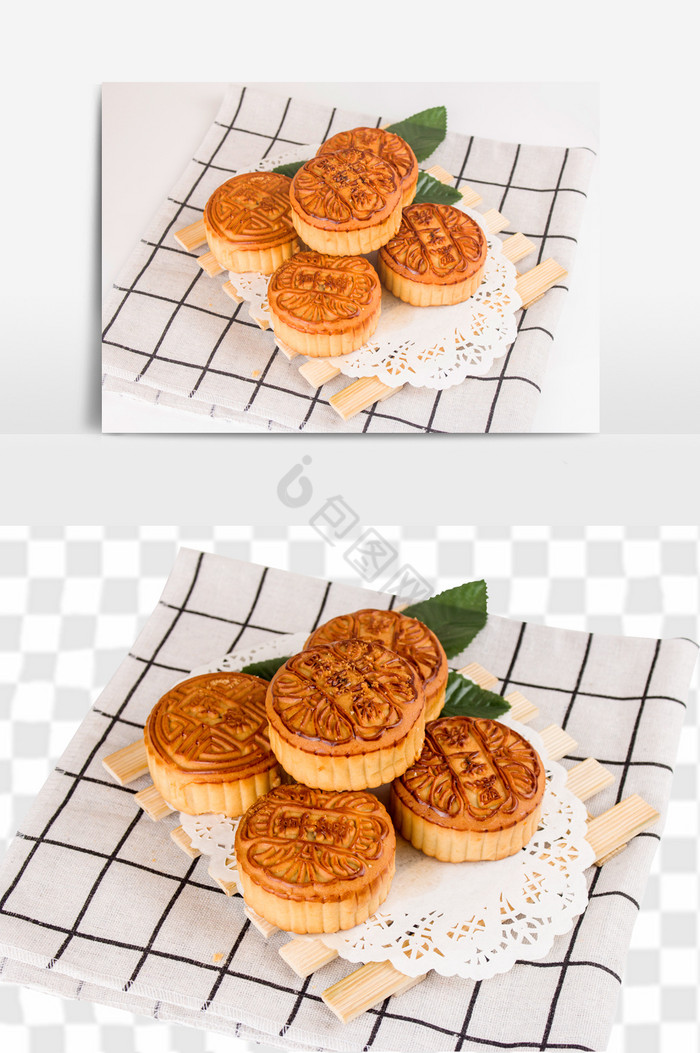 中秋节美味月饼图片