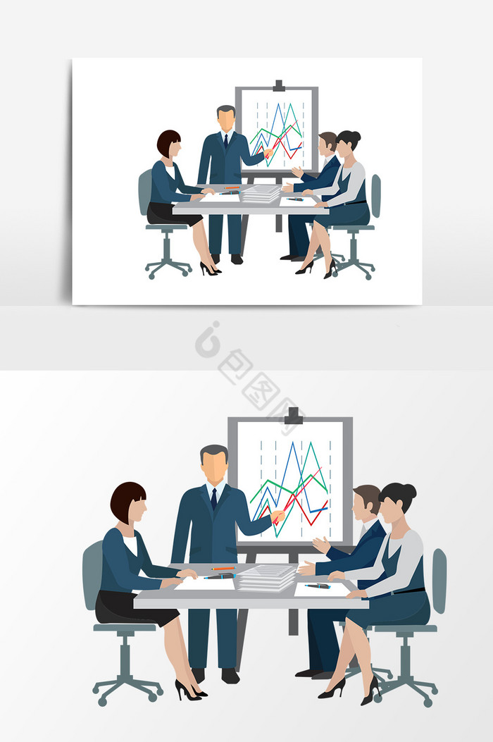 办公室开会图片-办公室开会素材免费下载-包图网
