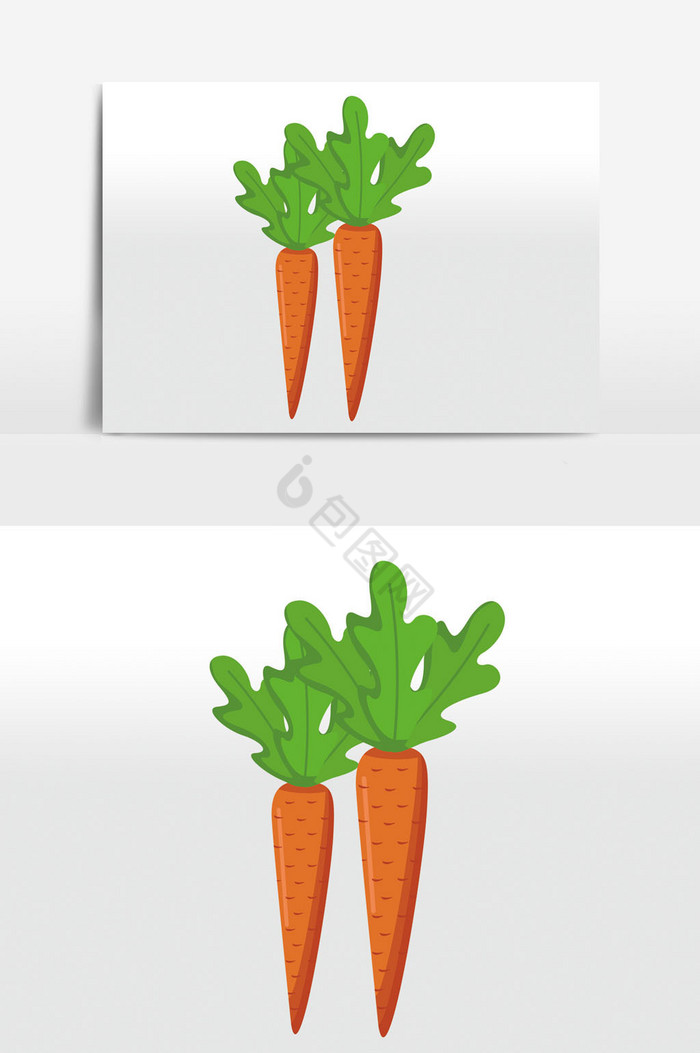新鲜蔬果胡萝卜图片
