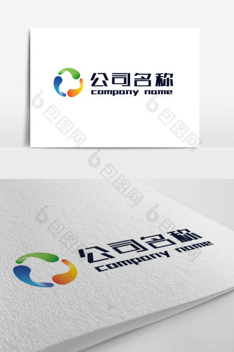 简洁循环农业环保环境公司logo标志图片