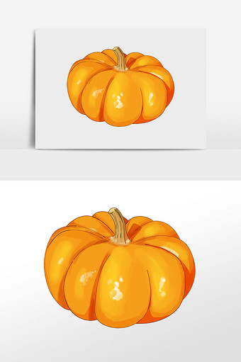 南瓜插画
