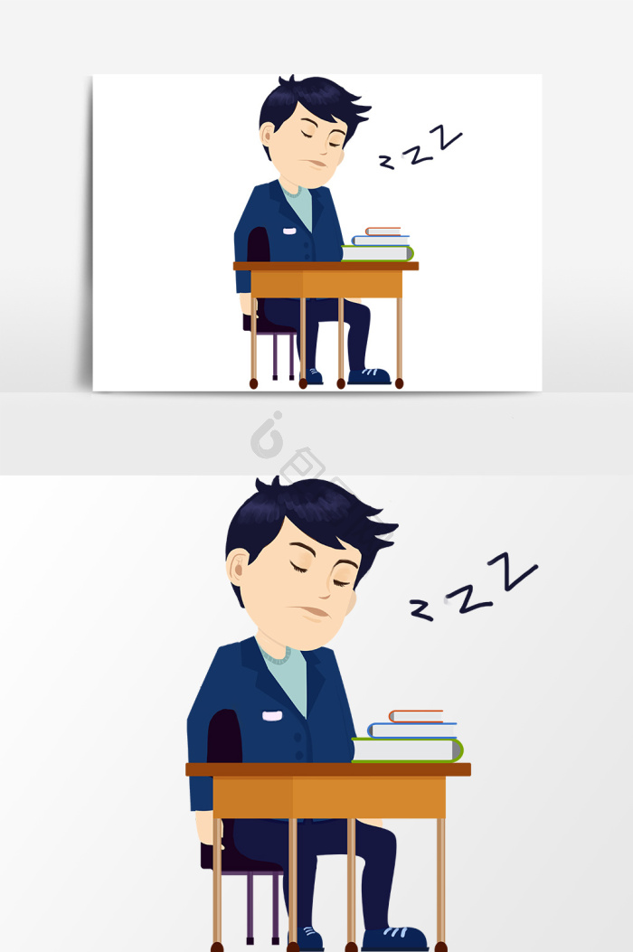 学生上课卡通图片-学生上课卡通素材免费下载-包图网