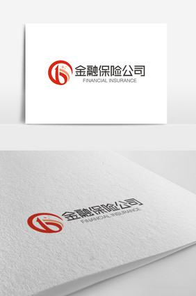 时尚大气b字母金融保险logo标志