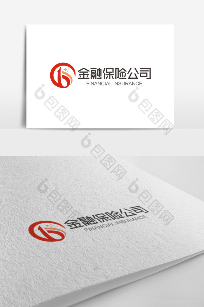 时尚大气b字母金融保险logo标志