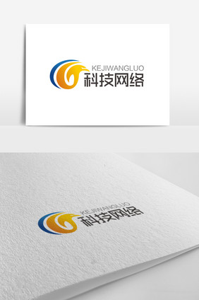 大气时尚G字母科技网络logo标志