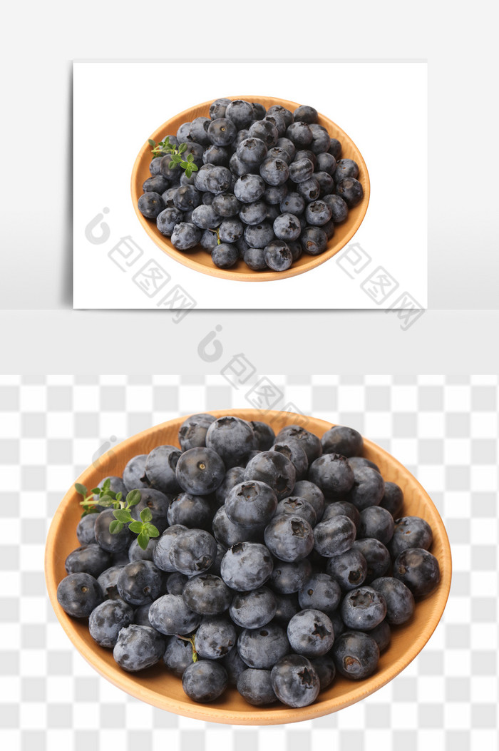 新鲜蓝莓果蔬图片图片