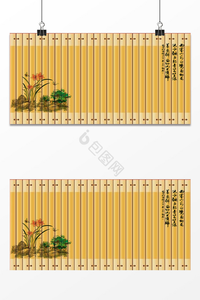 竹简背景-竹简背景图片-【包图网】