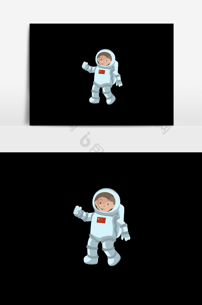 太空宇航员人物插画图片图片